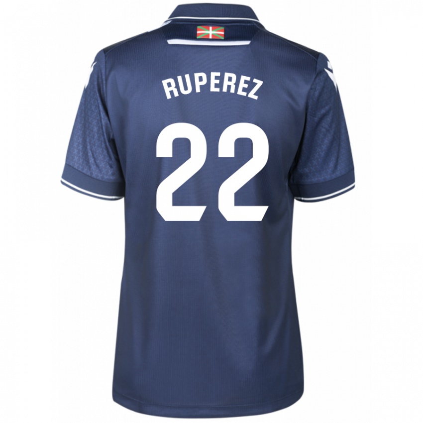 Mujer Camiseta Iñaki Rupérez #22 Armada 2ª Equipación 2023/24 La Camisa Perú