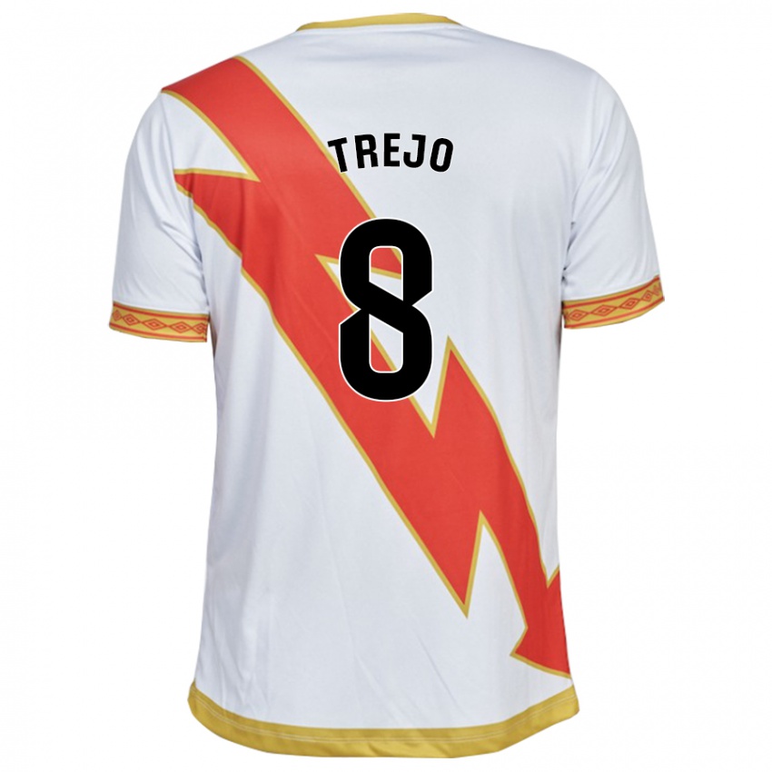 Niño Camiseta Óscar Trejo #8 Blanco 1ª Equipación 2023/24 La Camisa Perú