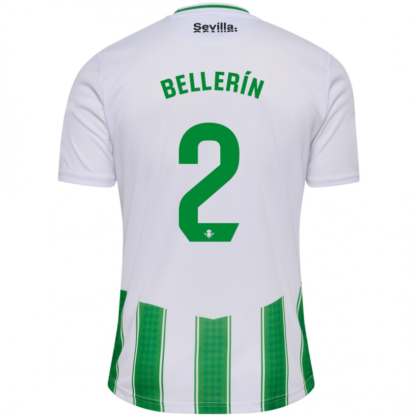Niño Camiseta Hector Bellerin #2 Blanco 1ª Equipación 2023/24 La Camisa Perú