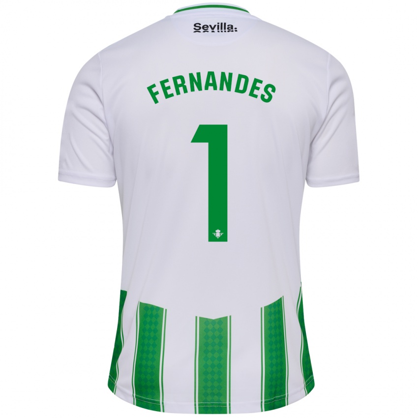 Niño Camiseta Guilherme Fernandes #1 Blanco 1ª Equipación 2023/24 La Camisa Perú