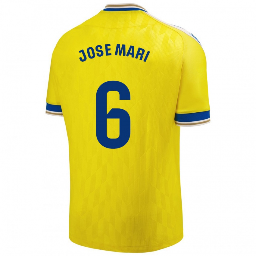 Niño Camiseta José Mari #6 Amarillo 1ª Equipación 2023/24 La Camisa Perú