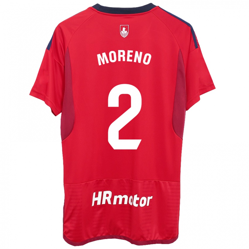 Niño Camiseta Jorge Moreno #27 Rojo 1ª Equipación 2023/24 La Camisa Perú