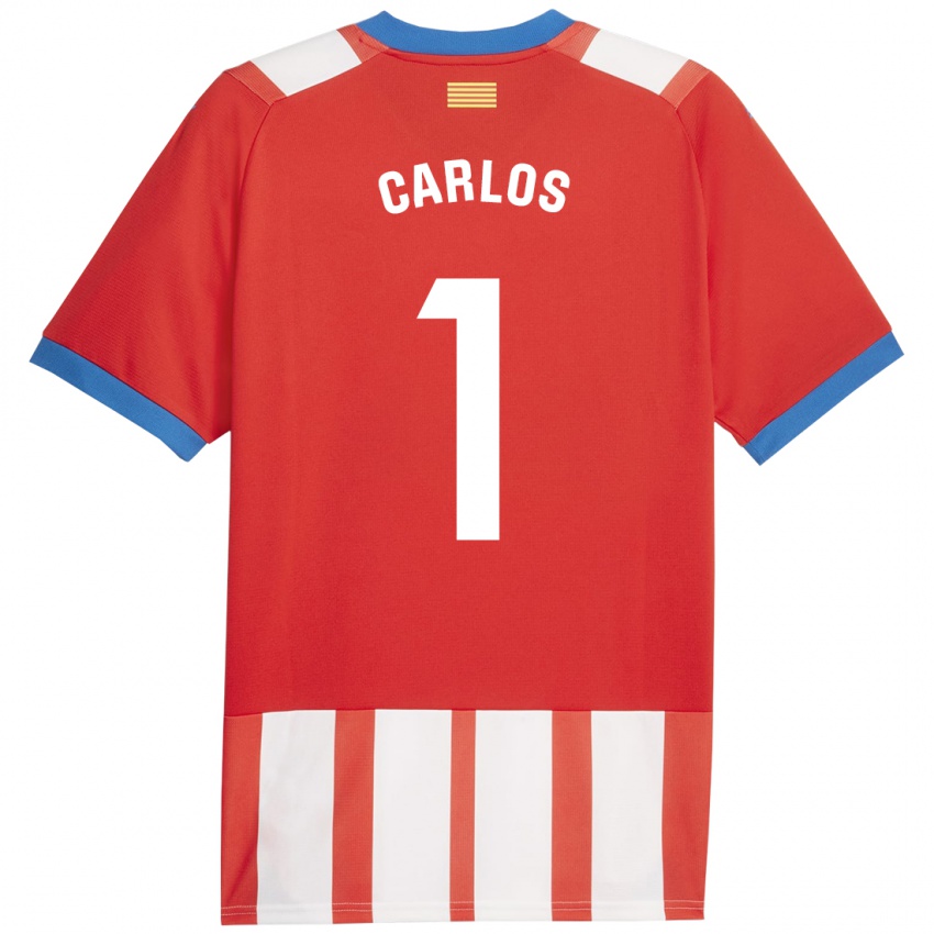 Niño Camiseta Juan Carlos #1 Rojo Blanco 1ª Equipación 2023/24 La Camisa Perú