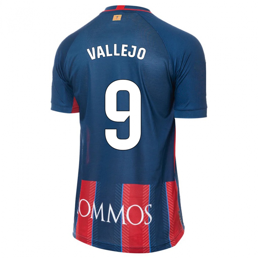 Niño Camiseta Hugo Vallejo #9 Armada 1ª Equipación 2023/24 La Camisa Perú