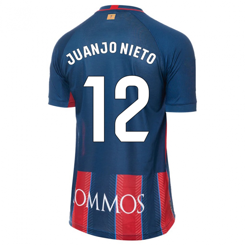 Niño Camiseta Juanjo Nieto #12 Armada 1ª Equipación 2023/24 La Camisa Perú