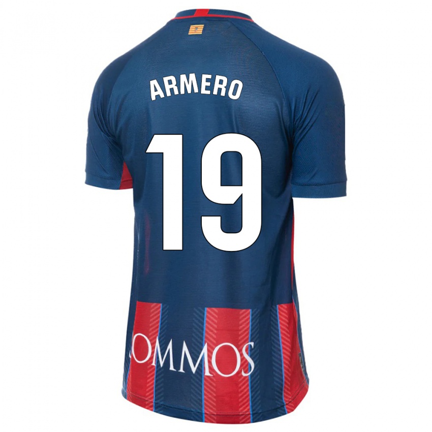 Niño Camiseta Sergi Armero #19 Armada 1ª Equipación 2023/24 La Camisa Perú