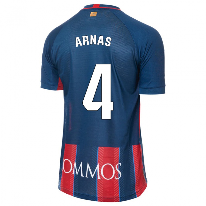 Niño Camiseta Iris Arnas #4 Armada 1ª Equipación 2023/24 La Camisa Perú