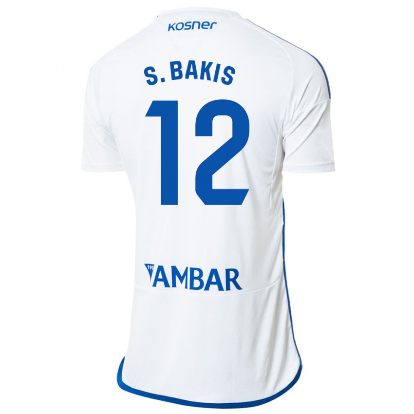 Niño Camiseta Sinan Bakış #12 Blanco 1ª Equipación 2023/24 La Camisa Perú