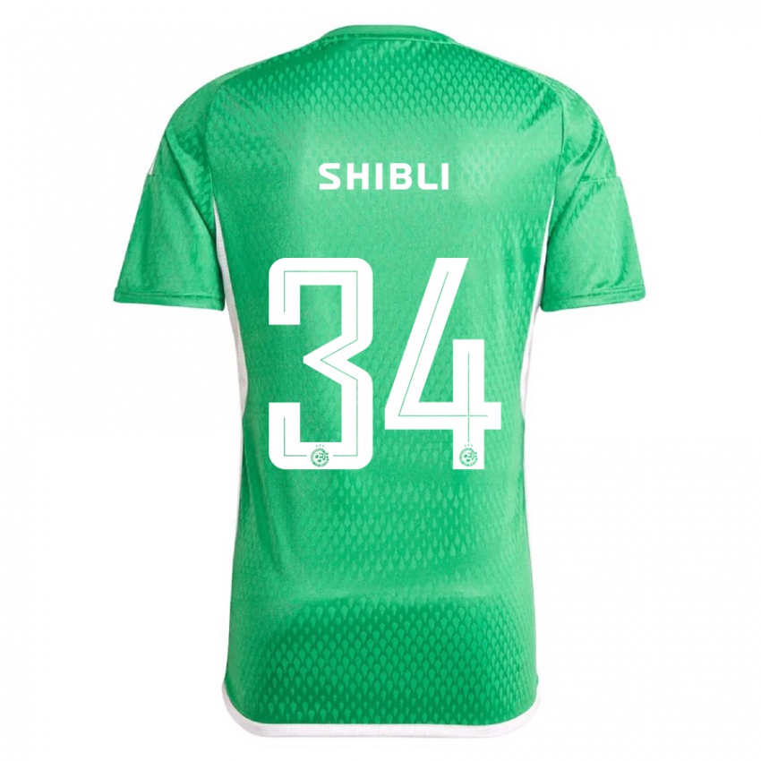 Niño Camiseta Hamza Shibli #34 Blanco Azul 1ª Equipación 2023/24 La Camisa Perú