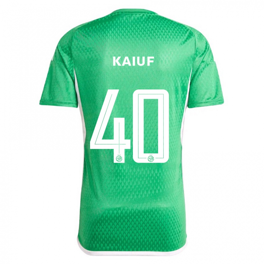 Niño Camiseta Sharif Kaiuf #40 Blanco Azul 1ª Equipación 2023/24 La Camisa Perú