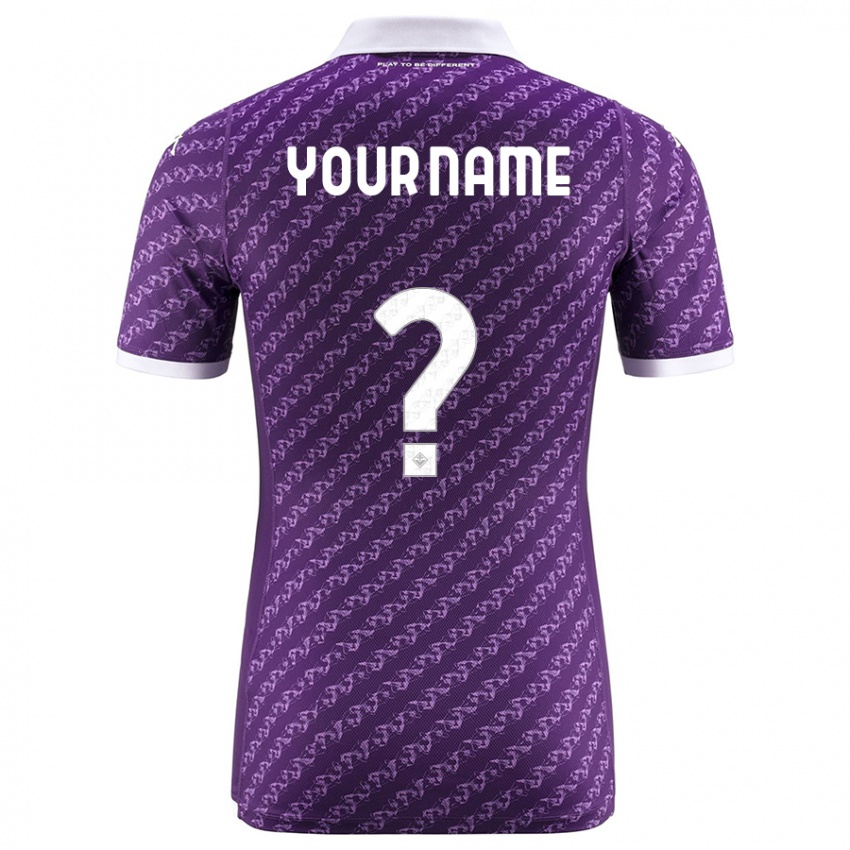 Niño Camiseta Su Nombre #0 Violeta 1ª Equipación 2023/24 La Camisa Perú