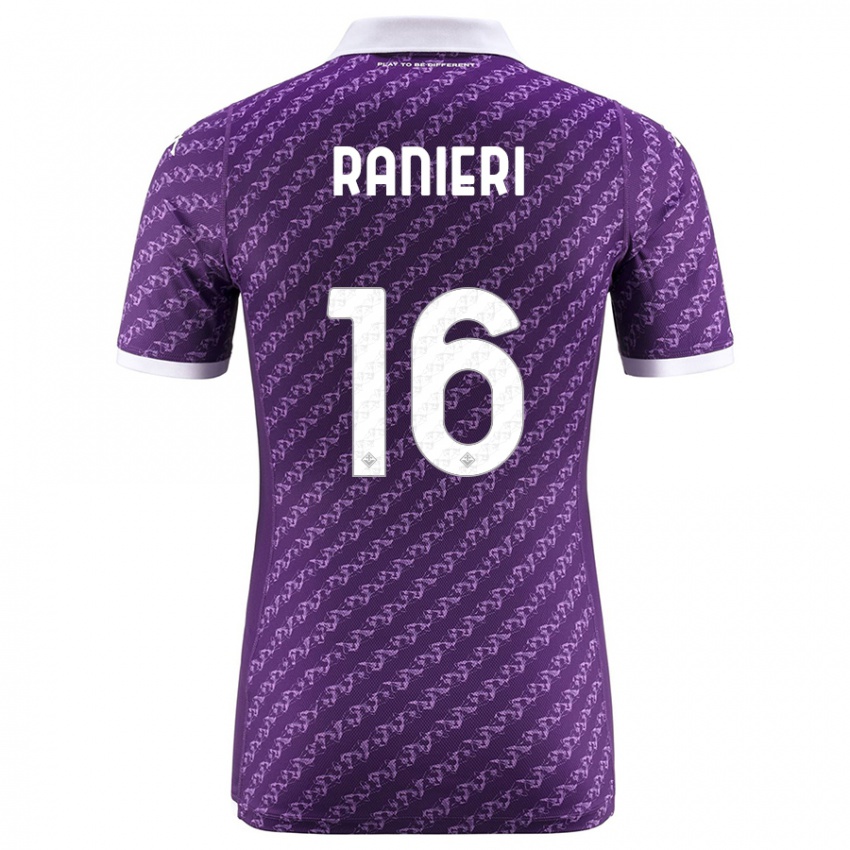 Niño Camiseta Luca Ranieri #16 Violeta 1ª Equipación 2023/24 La Camisa Perú