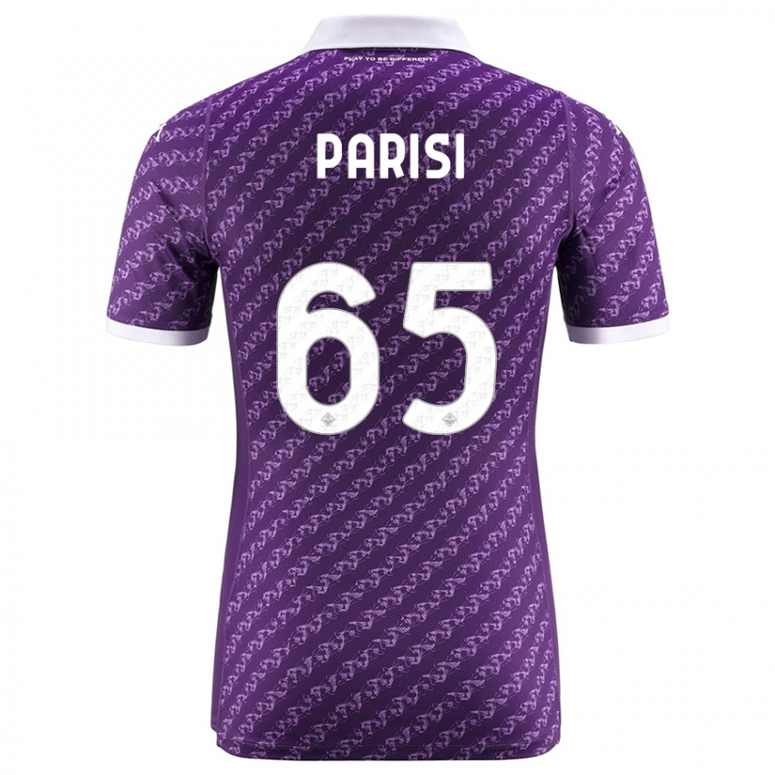 Niño Camiseta Fabiano Parisi #65 Violeta 1ª Equipación 2023/24 La Camisa Perú