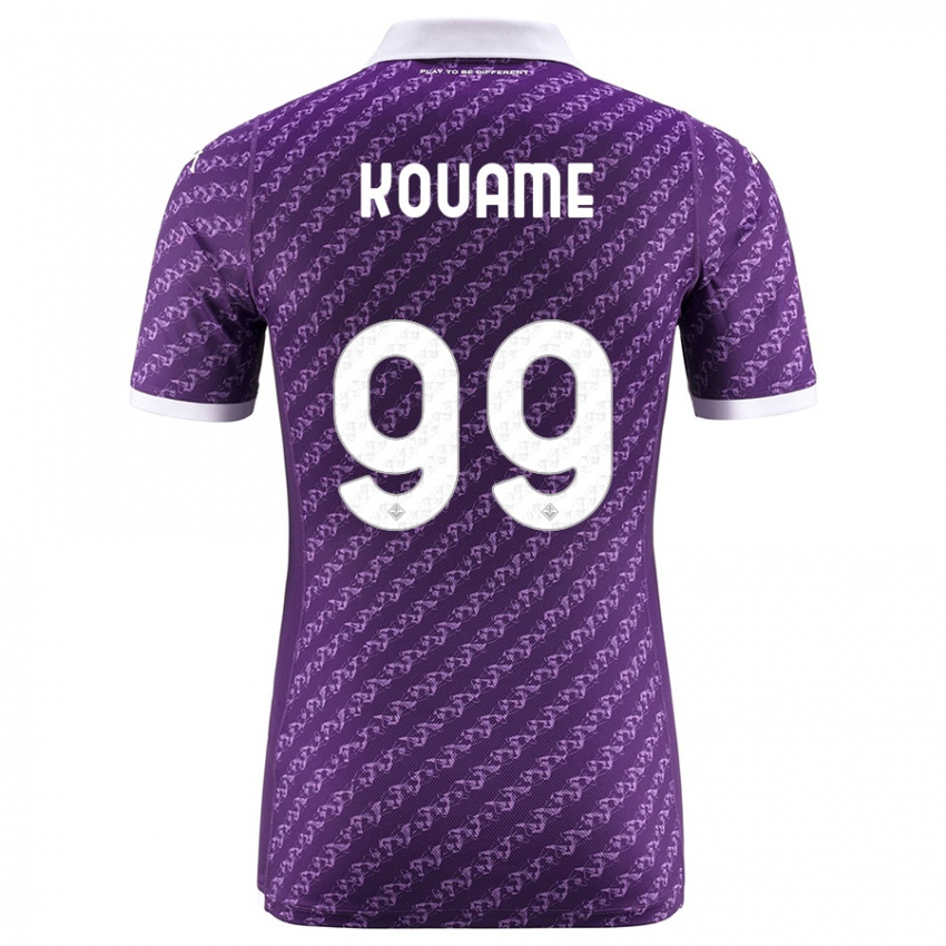 Niño Camiseta Christian Kouamé #99 Violeta 1ª Equipación 2023/24 La Camisa Perú