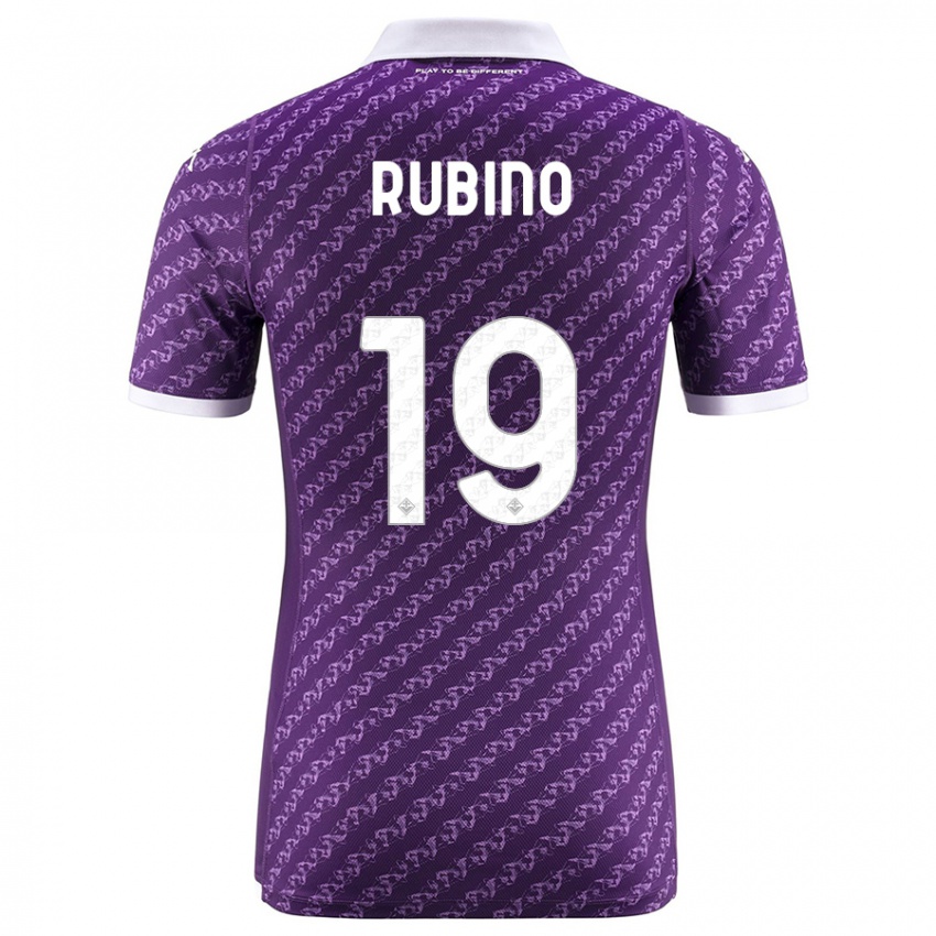 Niño Camiseta Tommaso Rubino #19 Violeta 1ª Equipación 2023/24 La Camisa Perú