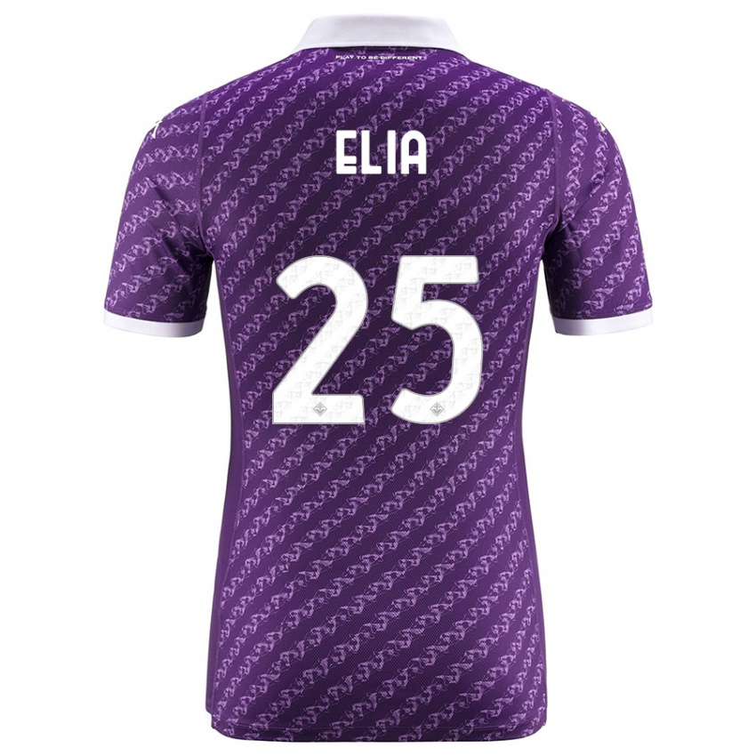 Niño Camiseta Mirko Elia #25 Violeta 1ª Equipación 2023/24 La Camisa Perú