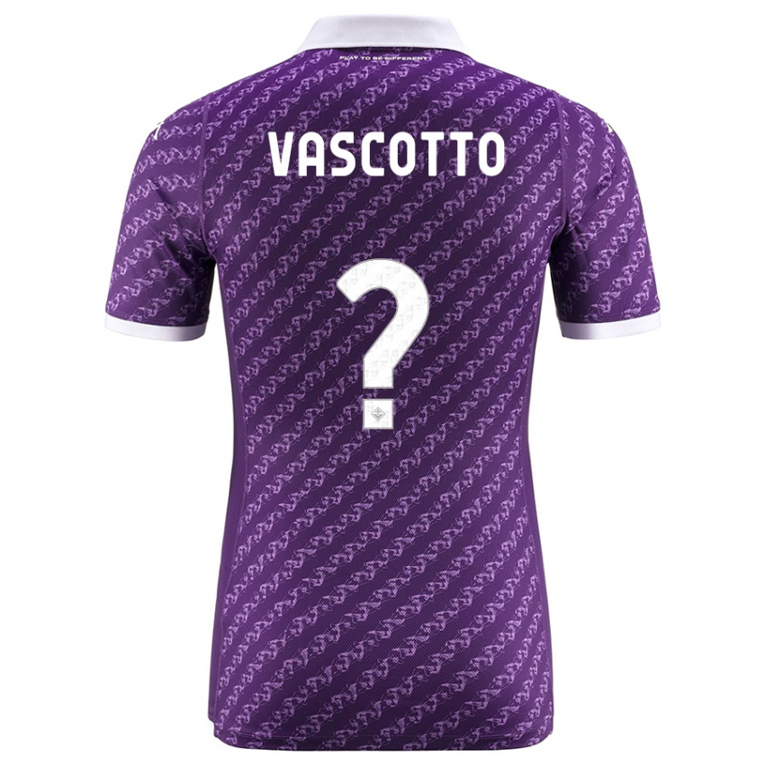 Niño Camiseta Edoardo Vascotto #0 Violeta 1ª Equipación 2023/24 La Camisa Perú