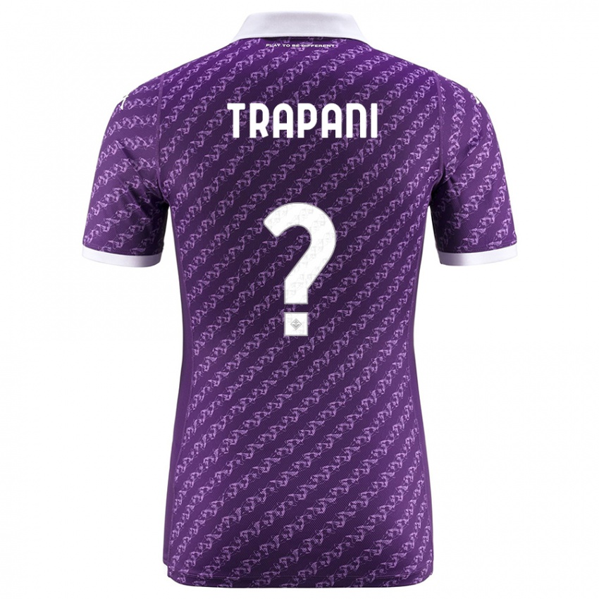 Niño Camiseta Niccolò Trapani #0 Violeta 1ª Equipación 2023/24 La Camisa Perú