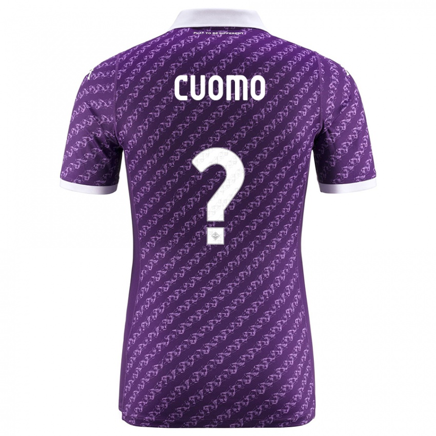 Niño Camiseta Raffaele Cuomo #0 Violeta 1ª Equipación 2023/24 La Camisa Perú