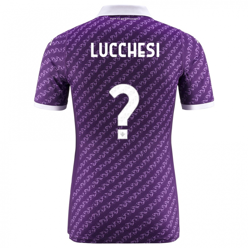 Niño Camiseta Andrea Lucchesi #0 Violeta 1ª Equipación 2023/24 La Camisa Perú