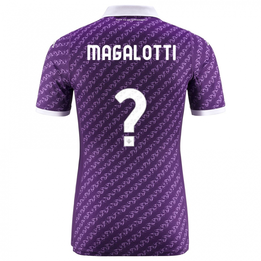 Niño Camiseta Mattia Magalotti #0 Violeta 1ª Equipación 2023/24 La Camisa Perú