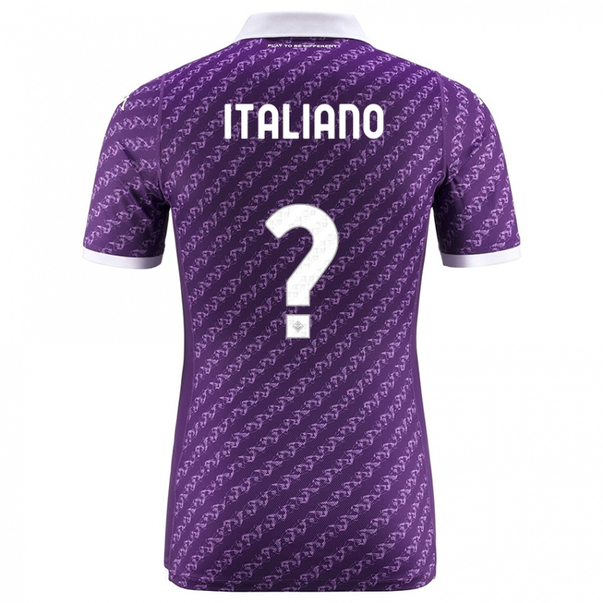 Niño Camiseta Riccardo Italiano #0 Violeta 1ª Equipación 2023/24 La Camisa Perú