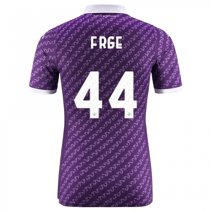 Niño Camiseta Emma Færge #44 Violeta 1ª Equipación 2023/24 La Camisa Perú