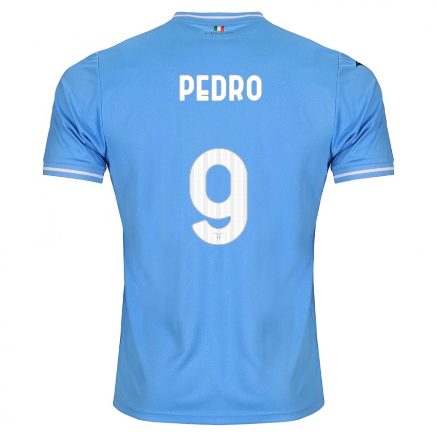 Niño Camiseta Pedro #9 Azul 1ª Equipación 2023/24 La Camisa Perú