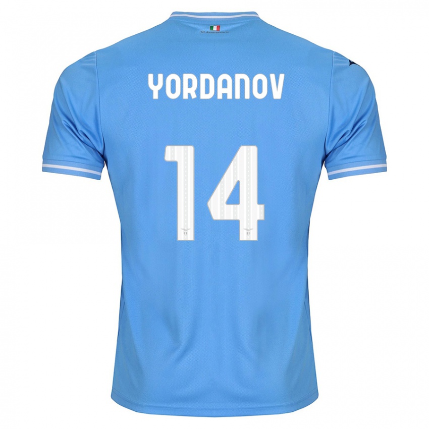 Niño Camiseta Damyan Yordanov #14 Azul 1ª Equipación 2023/24 La Camisa Perú