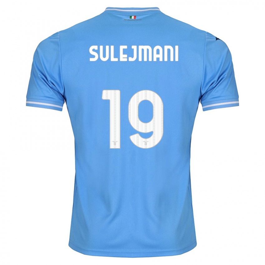 Niño Camiseta Flavio Sulejmani #19 Azul 1ª Equipación 2023/24 La Camisa Perú