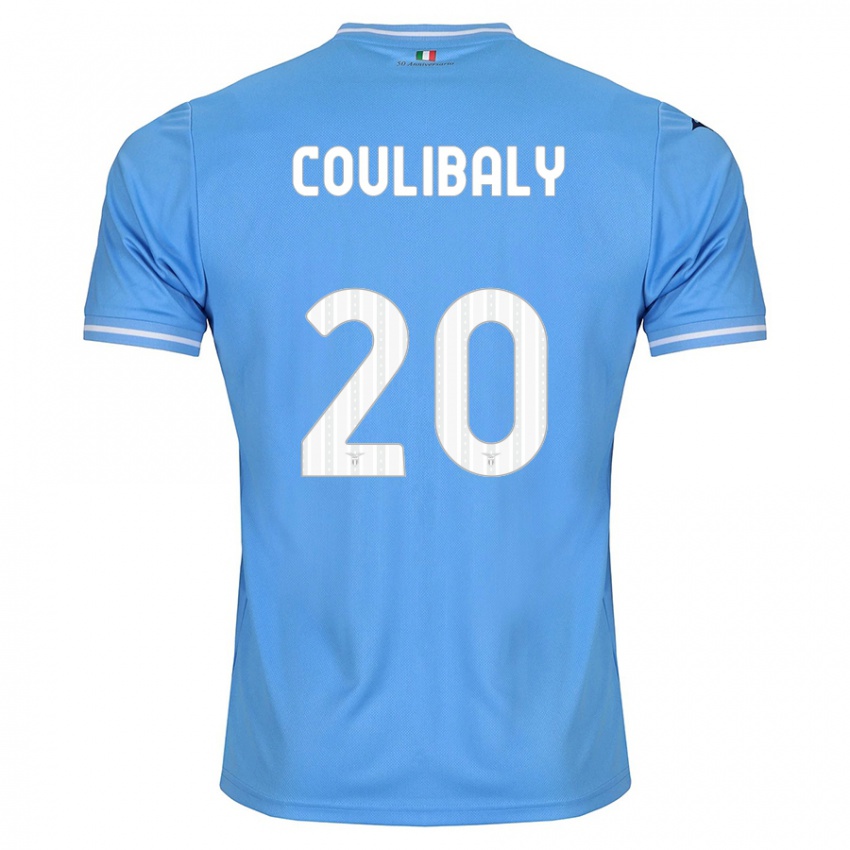 Niño Camiseta Larsson Coulibaly #20 Azul 1ª Equipación 2023/24 La Camisa Perú