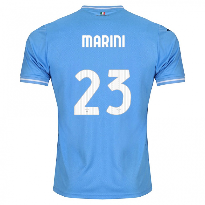 Niño Camiseta Matteo Marini #23 Azul 1ª Equipación 2023/24 La Camisa Perú