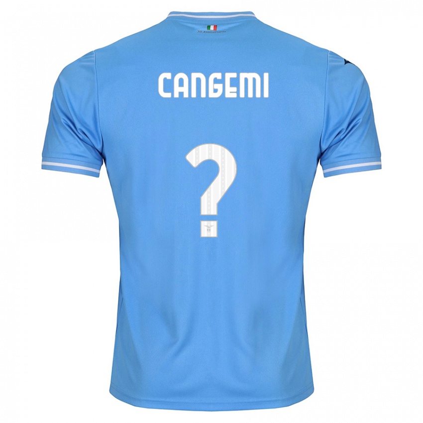 Niño Camiseta Emanuele Cangemi #0 Azul 1ª Equipación 2023/24 La Camisa Perú