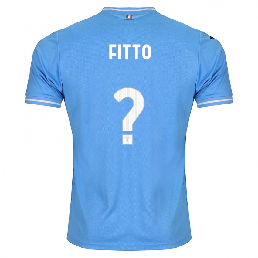 Niño Camiseta Gabriele Fitto #0 Azul 1ª Equipación 2023/24 La Camisa Perú