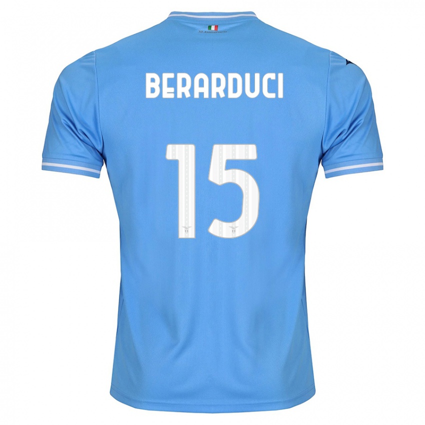 Niño Camiseta Martina Berarduci #15 Azul 1ª Equipación 2023/24 La Camisa Perú