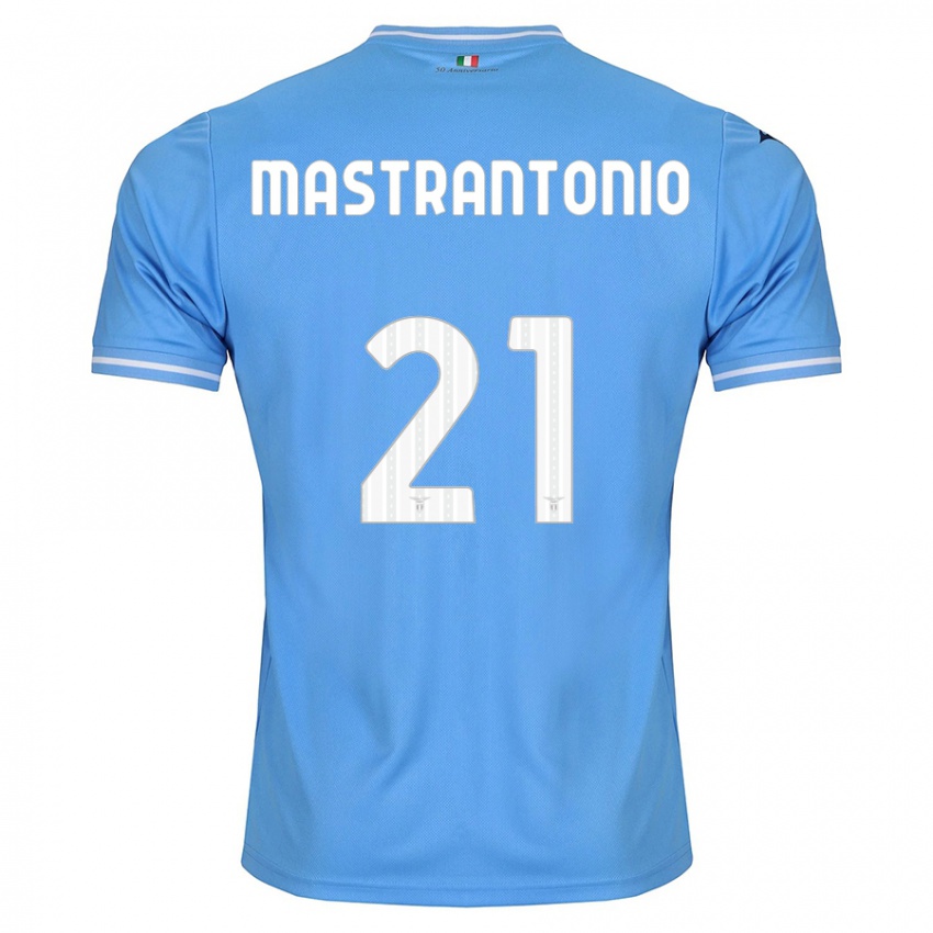 Niño Camiseta Ella Mastrantonio #21 Azul 1ª Equipación 2023/24 La Camisa Perú