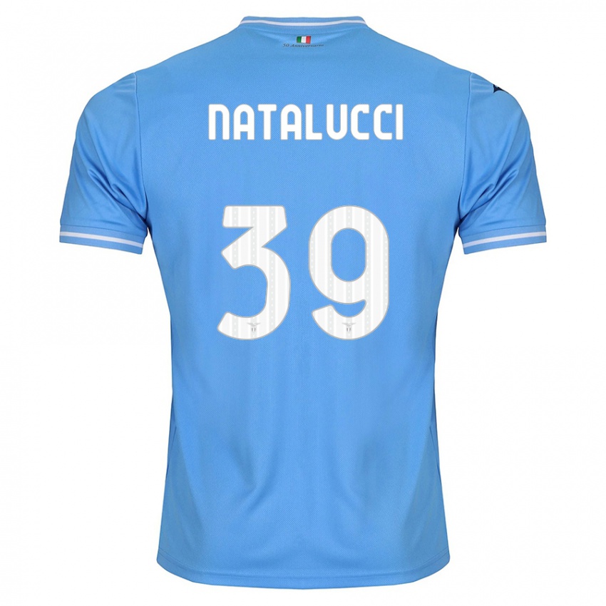 Niño Camiseta Serena Natalucci #39 Azul 1ª Equipación 2023/24 La Camisa Perú