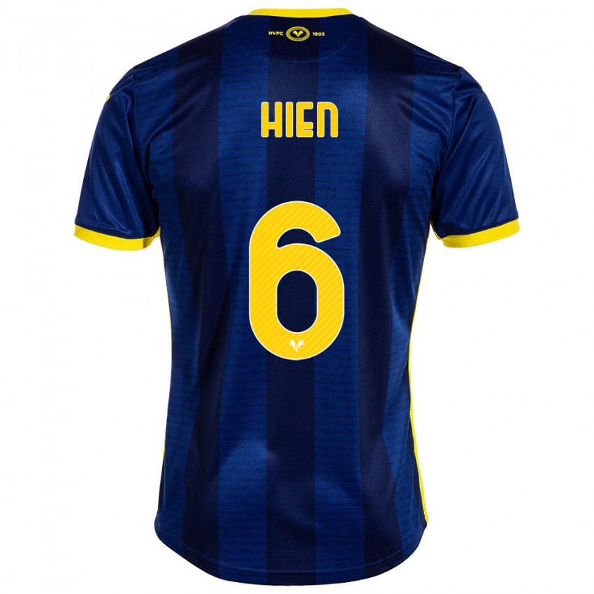 Niño Camiseta Isak Hien #6 Armada 1ª Equipación 2023/24 La Camisa Perú