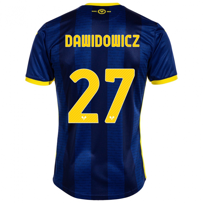 Niño Camiseta Pawel Dawidowicz #27 Armada 1ª Equipación 2023/24 La Camisa Perú