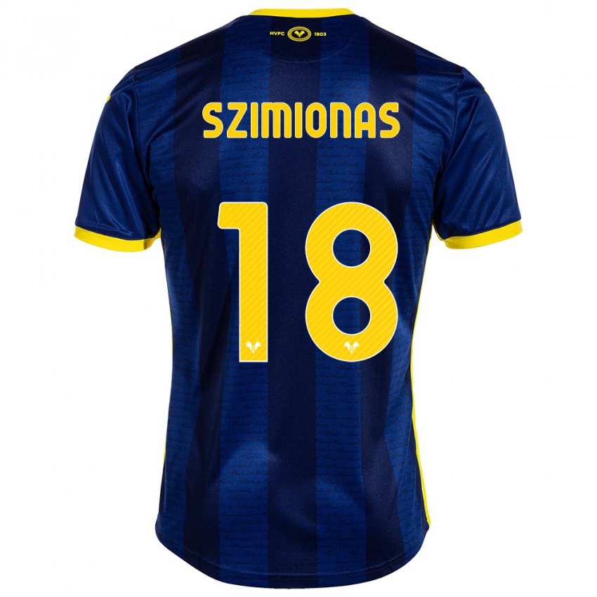 Niño Camiseta Luca Szimionas #18 Armada 1ª Equipación 2023/24 La Camisa Perú