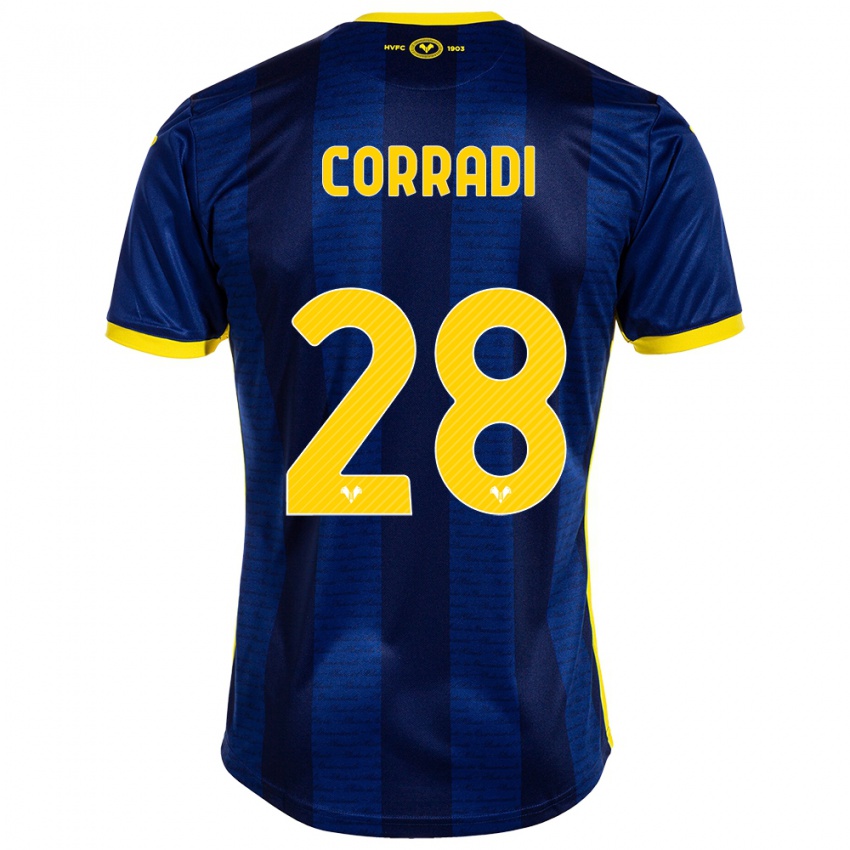 Niño Camiseta Christian Corradi #28 Armada 1ª Equipación 2023/24 La Camisa Perú