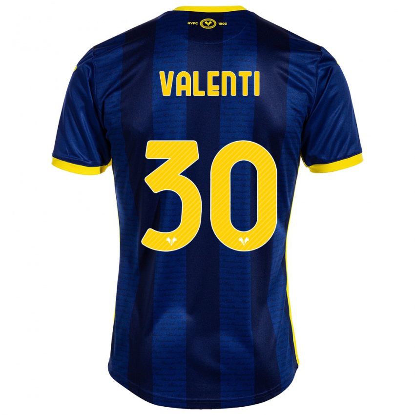 Niño Camiseta Francesco Valenti #30 Armada 1ª Equipación 2023/24 La Camisa Perú