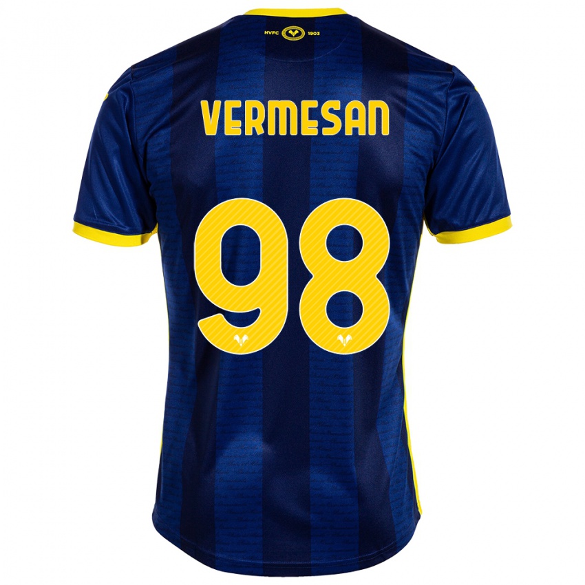 Niño Camiseta Ioan Vermesan #98 Armada 1ª Equipación 2023/24 La Camisa Perú