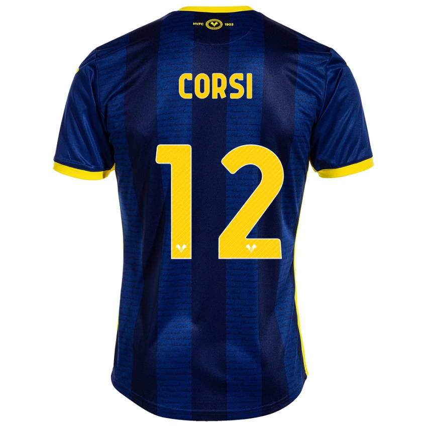 Niño Camiseta Sara Corsi #12 Armada 1ª Equipación 2023/24 La Camisa Perú