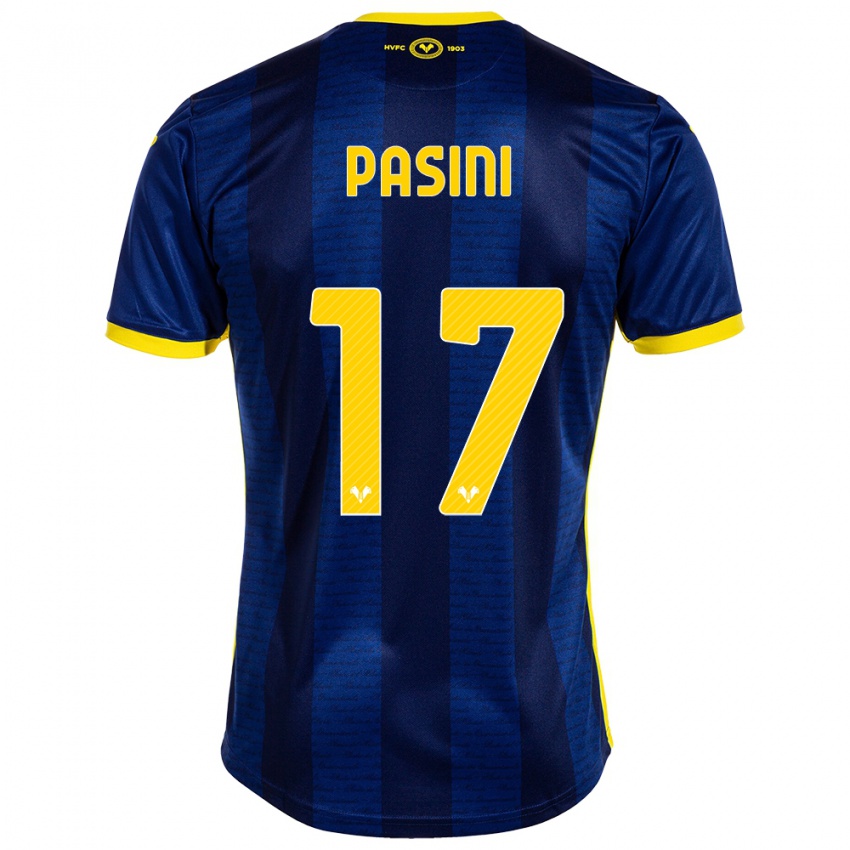 Niño Camiseta Veronica Pasini #17 Armada 1ª Equipación 2023/24 La Camisa Perú