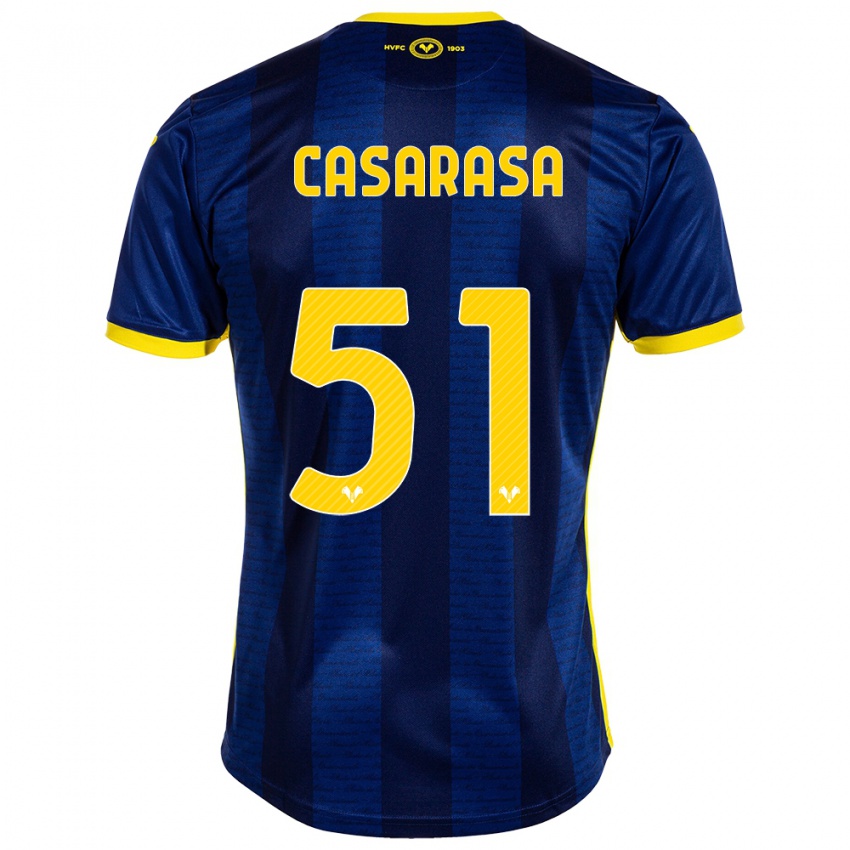 Niño Camiseta Asia Casarasa #51 Armada 1ª Equipación 2023/24 La Camisa Perú