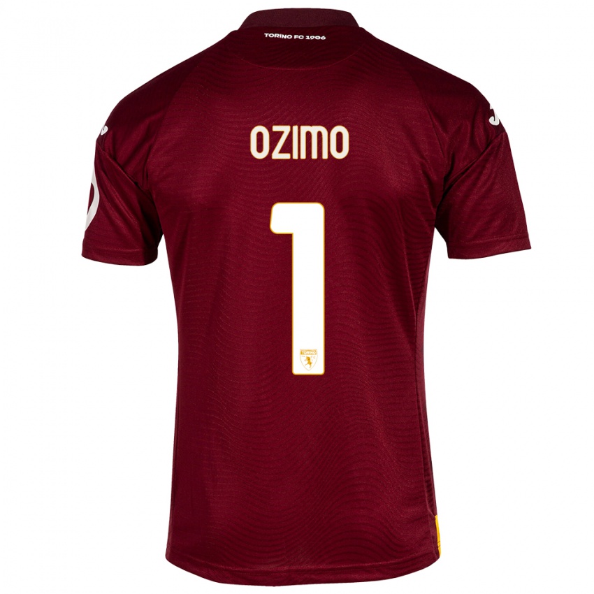 Niño Camiseta Arianna Ozimo #1 Rojo Oscuro 1ª Equipación 2023/24 La Camisa Perú