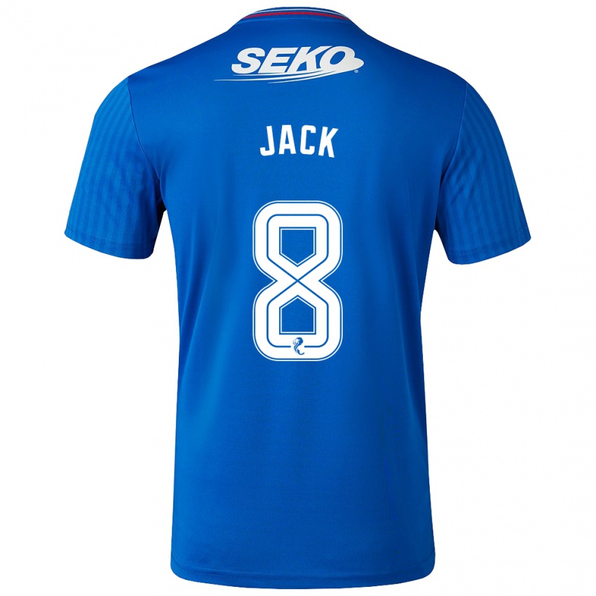 Niño Camiseta Ryan Jack #8 Azul 1ª Equipación 2023/24 La Camisa Perú