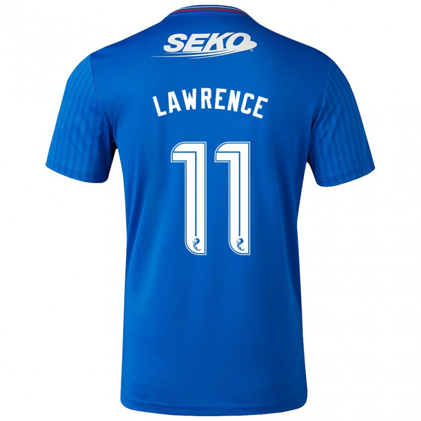 Niño Camiseta Tom Lawrence #11 Azul 1ª Equipación 2023/24 La Camisa Perú