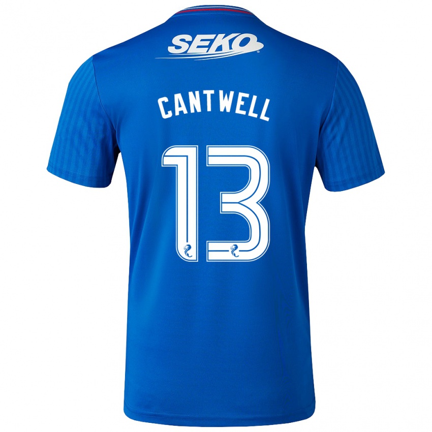 Niño Camiseta Todd Cantwell #13 Azul 1ª Equipación 2023/24 La Camisa Perú